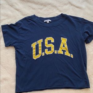 Blue USA t shirt
